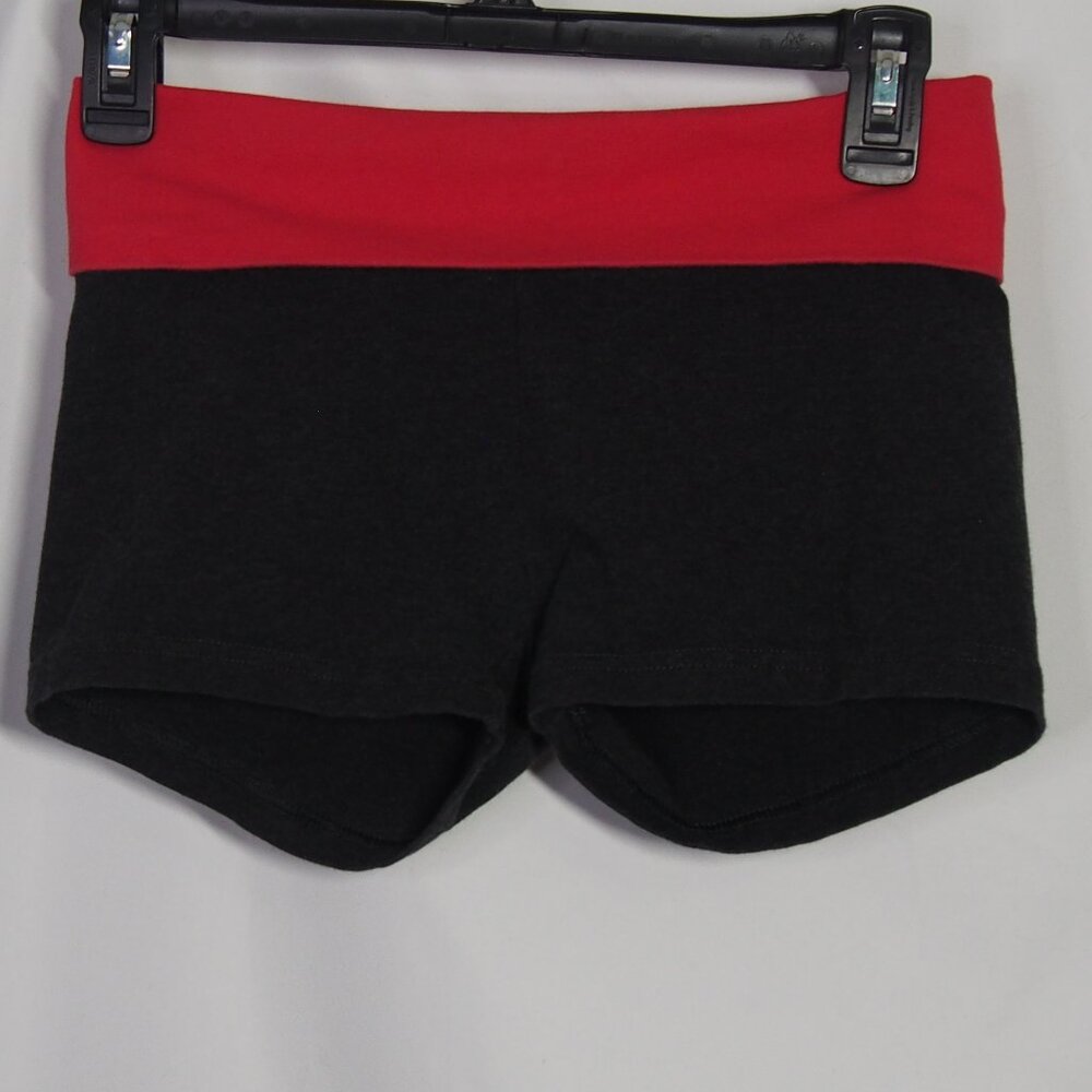 Aerie Women's Grey/Red Slim Gym Shorts Size S